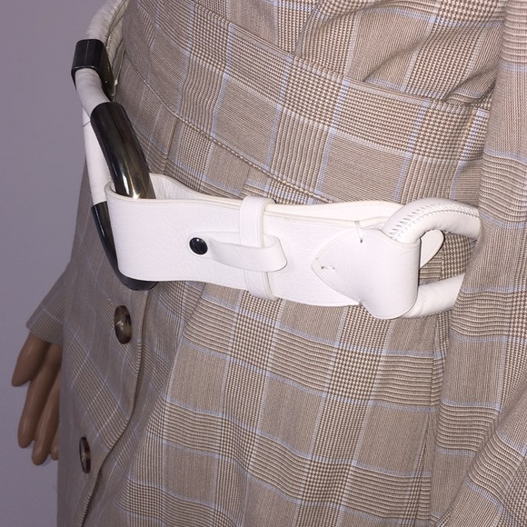 Ralph Lauren Woven Tri-strap Stirrup Belt Medium - Picture 12 of 16